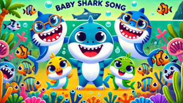 Baby Shark kid song nursery rhyme